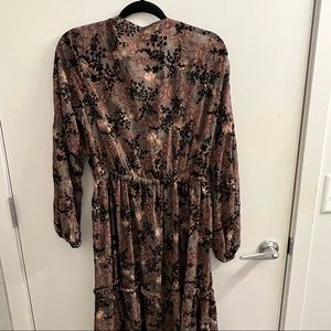 Knox Rose long sleeve floral dress, size L